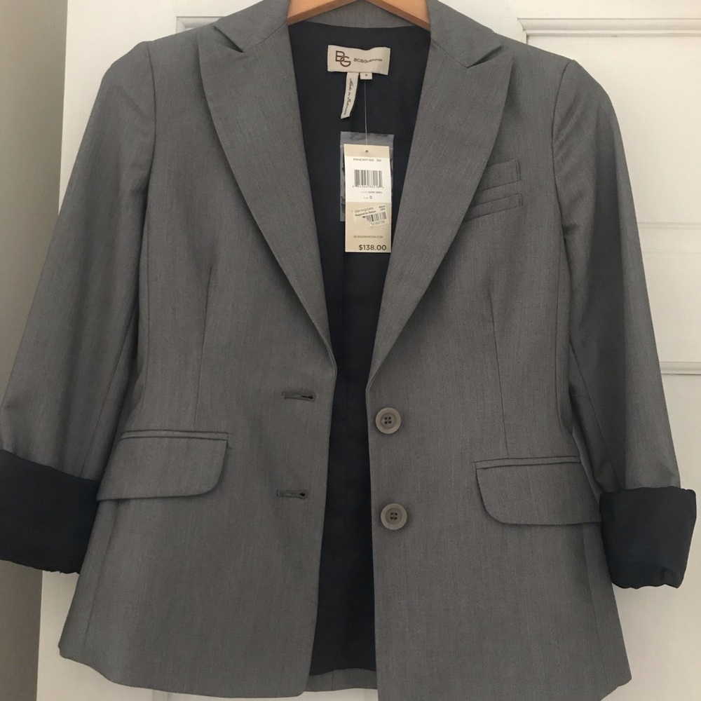 Brand New - BCBGeneration Gray Grey Blazer